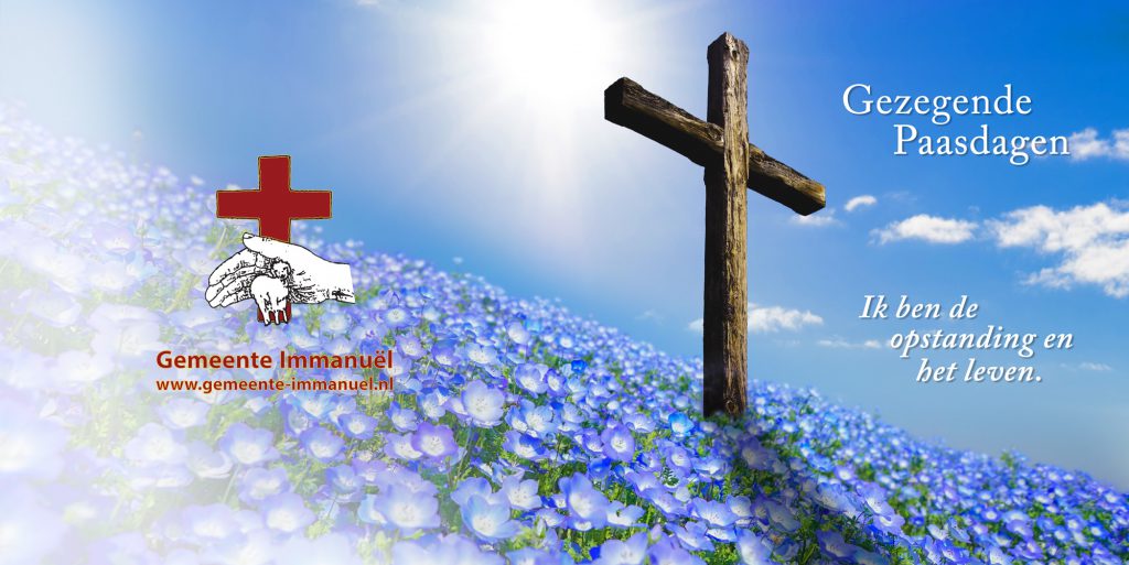 Kaart Pasen 2019 Gemeente Immanuel